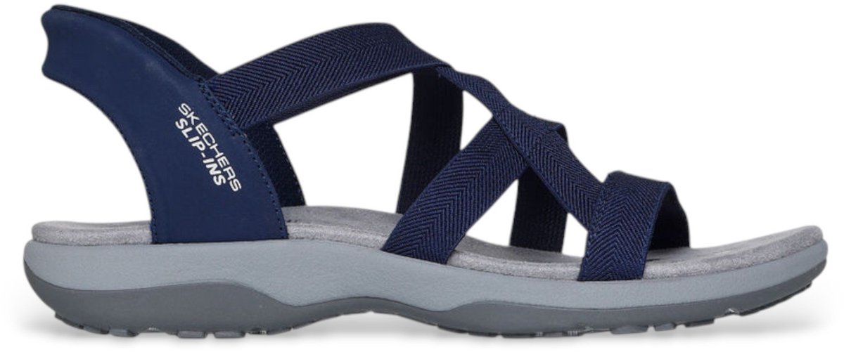 Skechers REGGAE SLIM - STRETCH FLEX Dames Sandalen - Navy