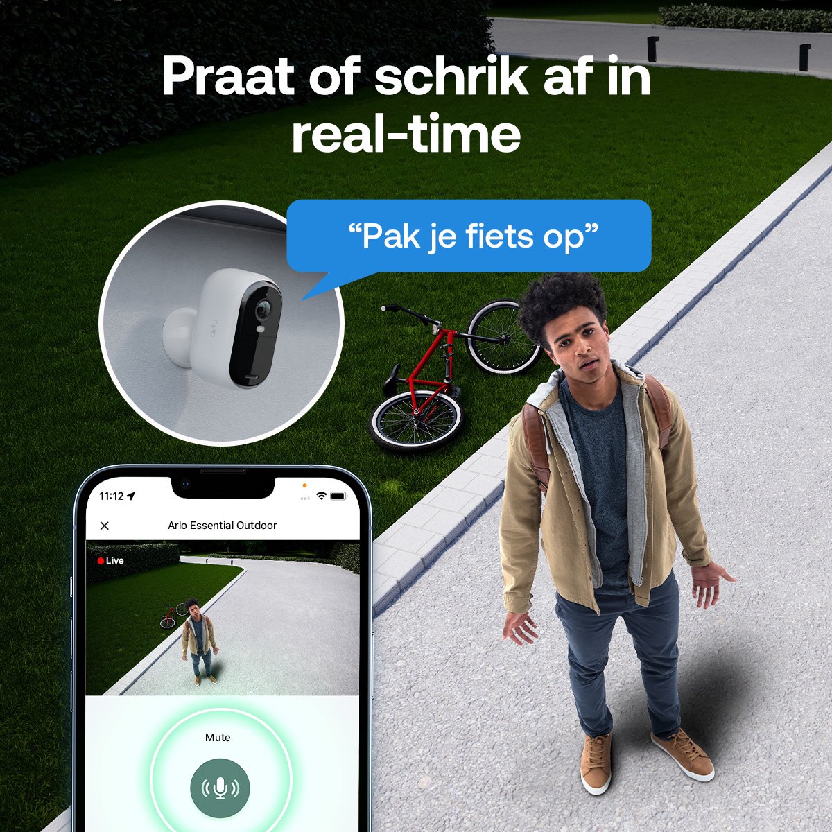 Arlo Essential3 2K beveiligingscamera - 2 IP-Camera's – foto 3