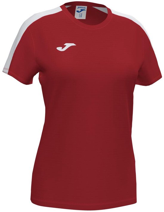 Joma Academy III Chemise à Manches Courtes Femmes - Rouge / Wit | Taille : L