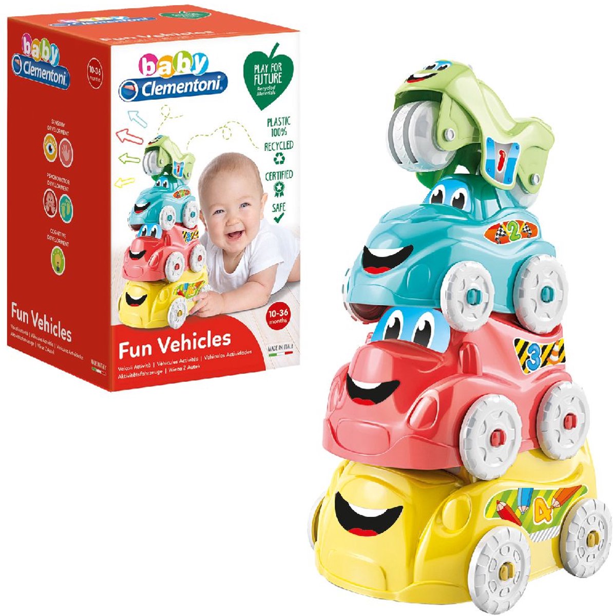 Clementoni Baby - Speelgoedauto, ride on speelgoedauto, rijspeelgoed
