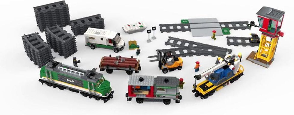 LEGO City Vrachttrein 60198 — afbeelding 17