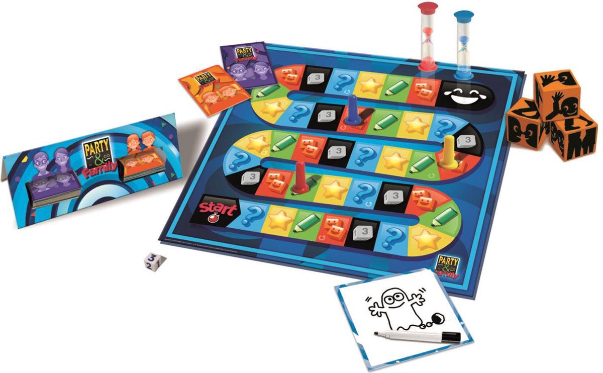 Party & Co. - Family - Bordspel voor families - Vanaf 8 jaar - Partyspel - Actiespel — afbeelding 13