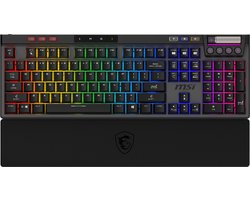 MSI STRIKE PRO WIRELESS - Gaming Keyboard - Kailh Silent Pro Switches - Mystic Light RGB - Foam Wrist Rest