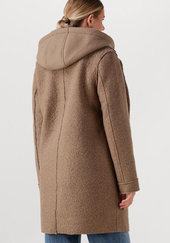 NUKUS Inna Jacket Boucle Jassen Dames - Winterjas - Camel - Maat XL