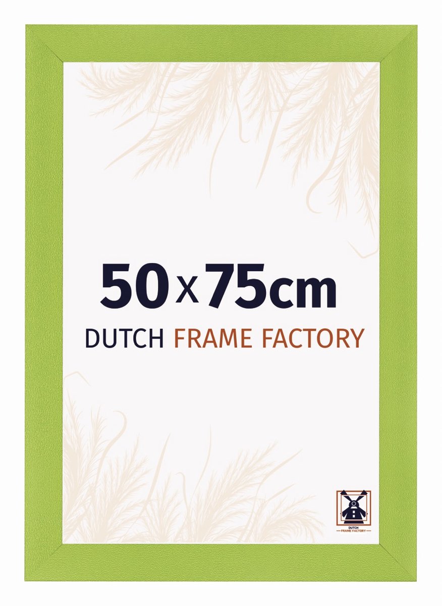 Dutch Frame Factory Fotolijst 50x75 cm - MDF - Groen - Praag