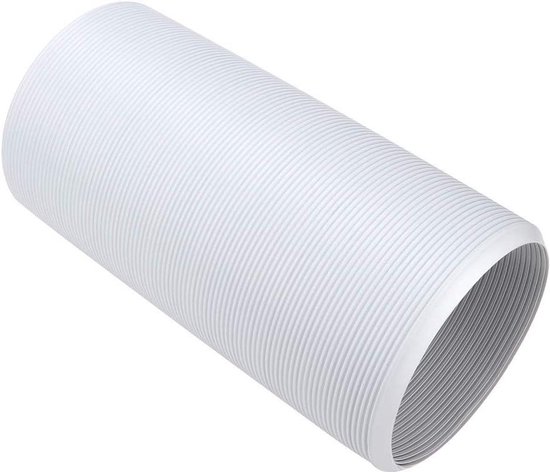 JIANZHENKEJI Mobile Air Conditioner Sliding Window Seal Sash Kit for Portable Unit, Air Con Exhaust Hose with Diameter 16cm, Adjustable Max Length up to 152cm, White (M AC WS4 01
