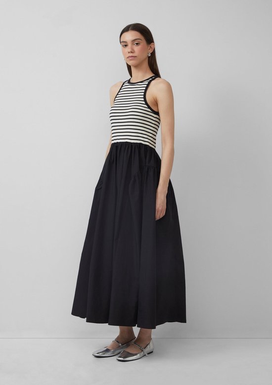 QS Kleid - Abito Lungo Donna, Manica Corta, In Poliestere, Taglio Classico - 3