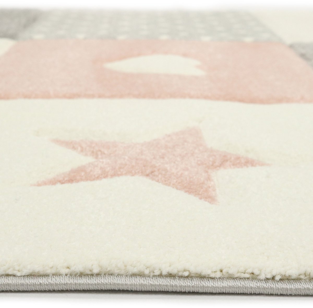 Merinos Kinderkamer Vloerkleed Roze-140 x 200 cm