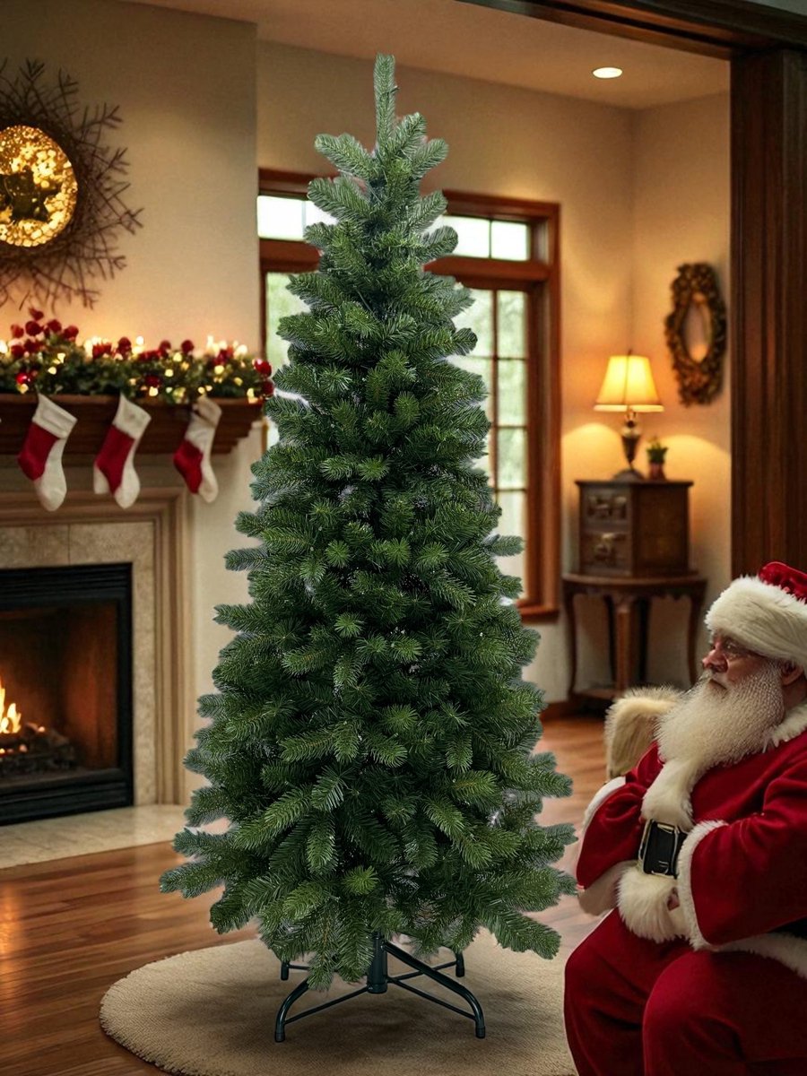 Kunstkerstboom smal – foto 8
