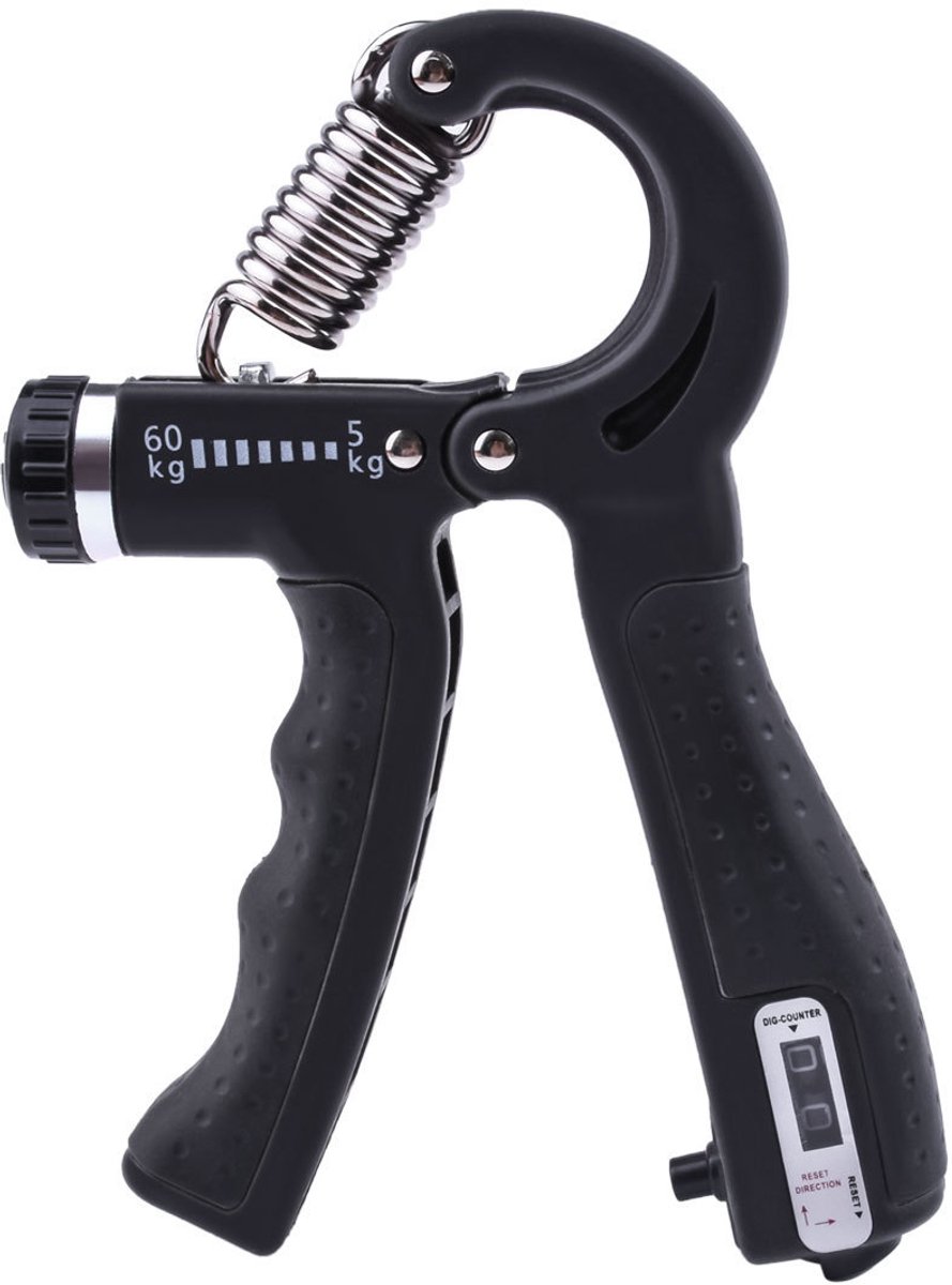 Hand Grip Strength Trainer 2-pack Verstelbare weerstand 5-60 kg Onderarmtrainer, geschikt voor atleten, spiergroei en herstel van blessures