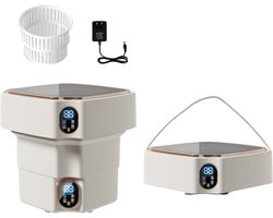 Draagbare mini-wasmachine 12L - Ideaal voor ondergoed en sokken - Opvouwbaar en Stille werking