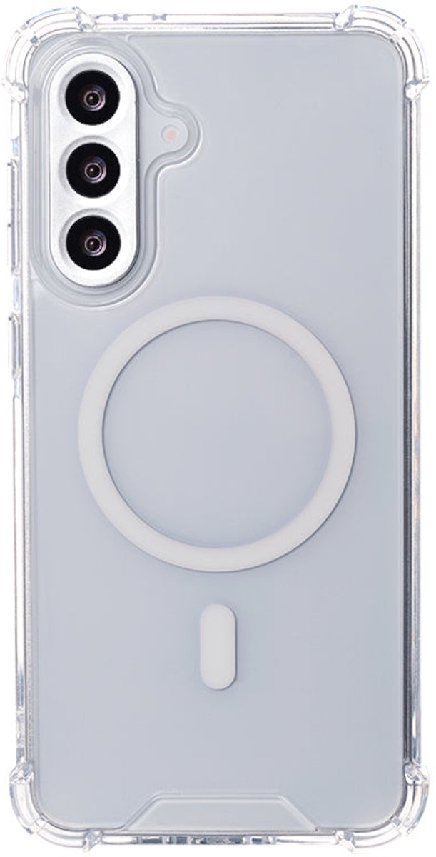 Rixus Anti-Burst Case With MagSafe For Samsung Galaxy A56 Transparent