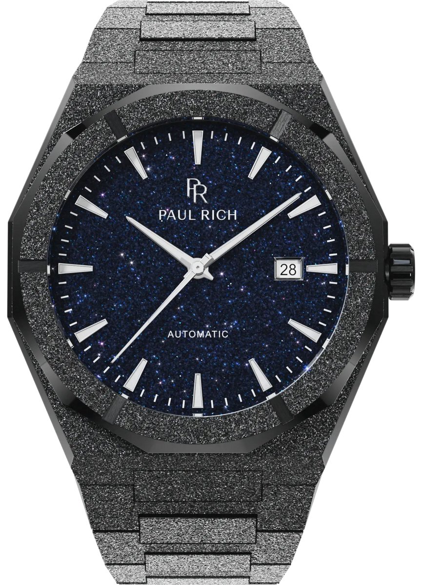 Paul Rich Frosted Star Dust II Black FSDA03 Automatic horloge