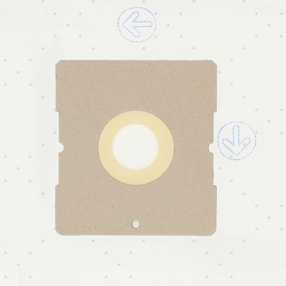 Nedis Stofzuigerzak - 4 Stuks - Synthetisch - Meest verkocht voor: LG TB 42 - Wit