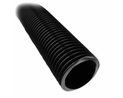 SQOON® Stofzuigerslang op rol – 32 mm x 20 m – Zware kwaliteit – Zwart