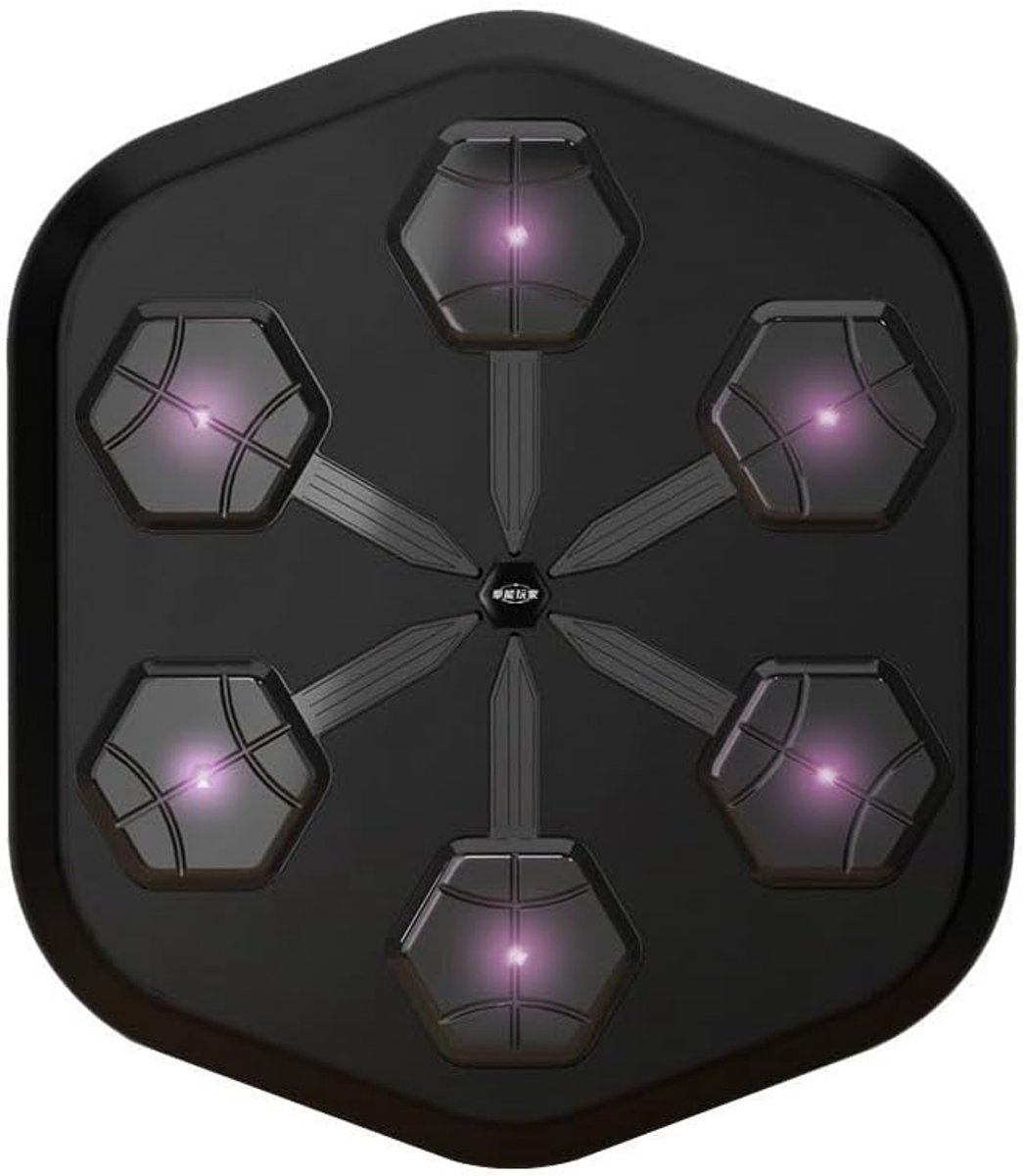 LED Smart Boksmachine voor Thuistraining met Muziek en Telefoonhouder