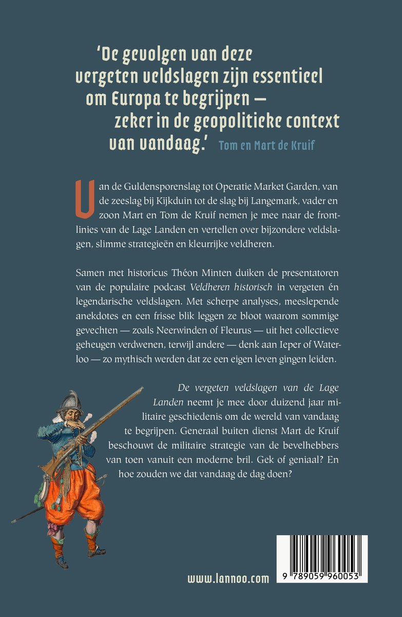 De vergeten veldslagen van de Lage Landen - back cover