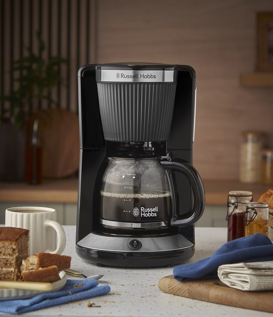 Russell Hobbs Brontë Zwart - Koffiezetapparaat - 26780-56