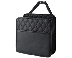 Auto achterbankorganizer - Auto organizer - Hangende autostoelorganizer - Geschikt voor kinderen en volwassenen - 25,5*25*9 cm - Zwart