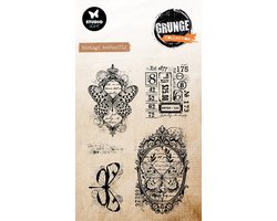 Clear stamps Vintage butterfly - Grunge collection nr. 893