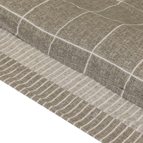 Dekbedovertrek Flanel - Winter - 240 x 220 cm - Lits-Jumeaux - Ehcon Taupe van Ehcon — afbeelding 3