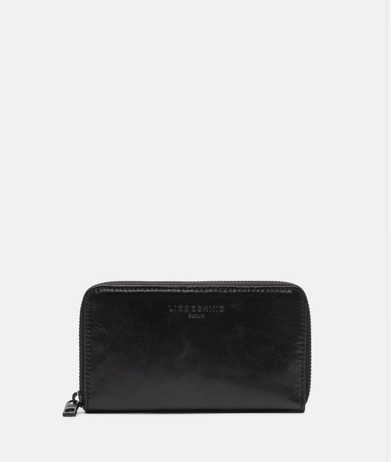 LIEBESKIND BERLIN Porte-monnaie LOU 2 Paper Touch Frieda Purse Black Noir
