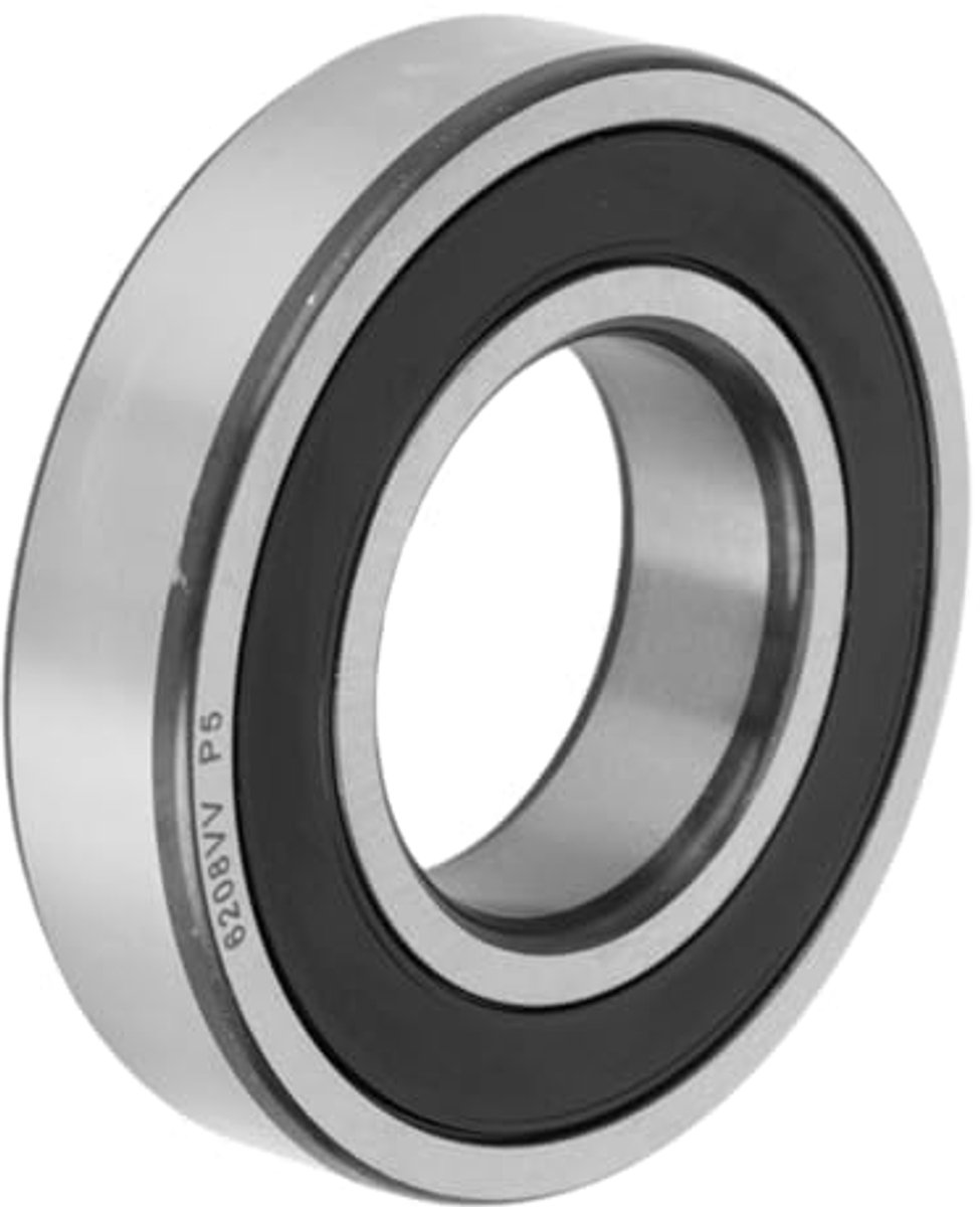 6208VV & Deep Groove Ball Bearings P5 40x80x18mm Lubricated Bearings Double Rubber Seal Tone Scooter Skateboard Wheel