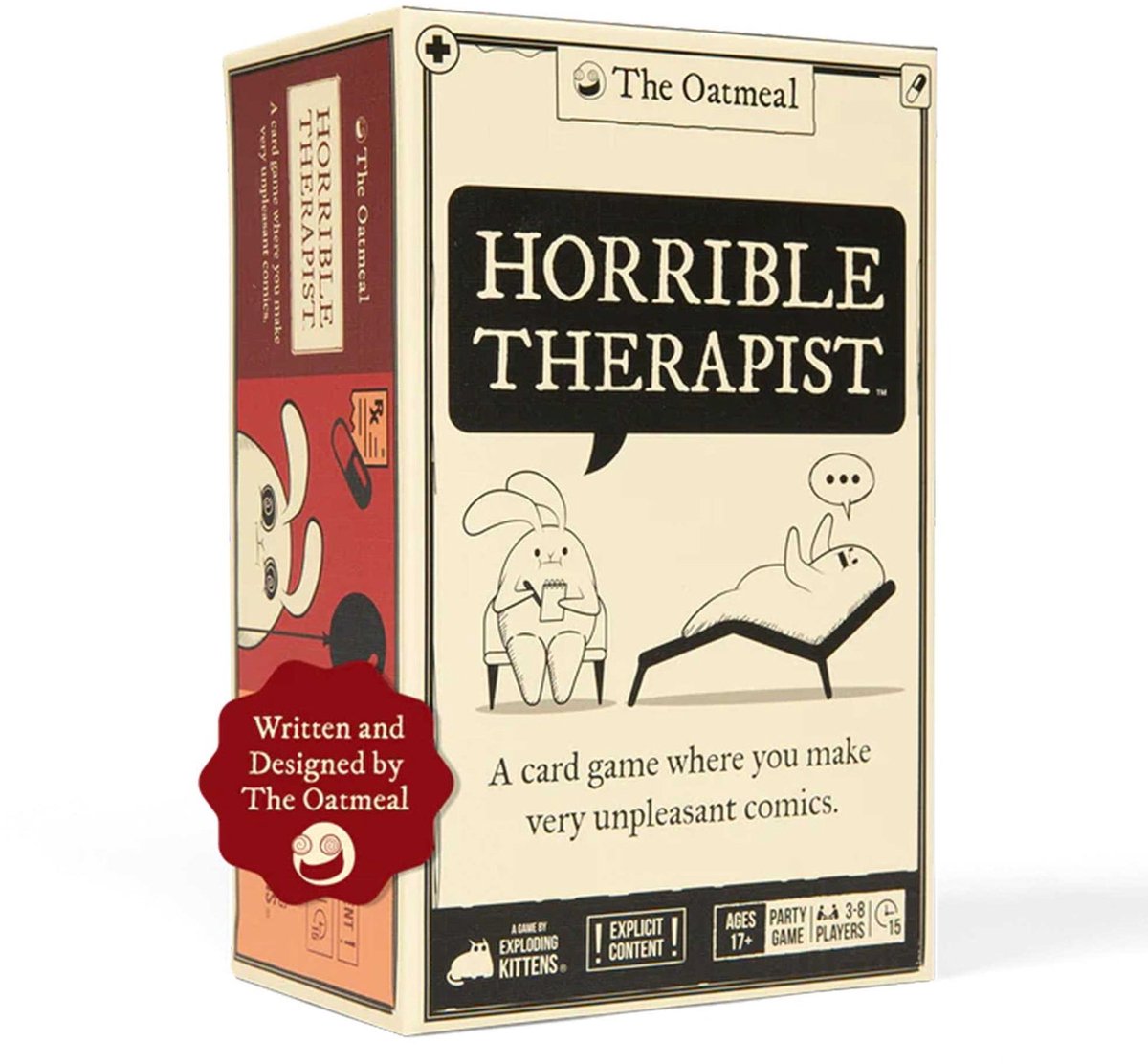 Asmodee Horrible Therapist - Kaartspel voor volwassenen - Vanaf 18 jaar