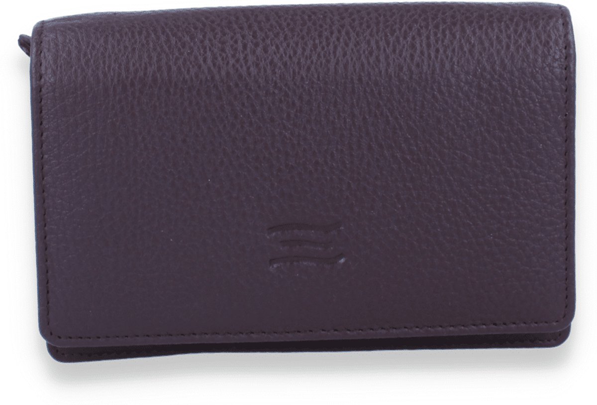 Crinkles Portefeuille Plume | Bordeaux | Maat: One Size