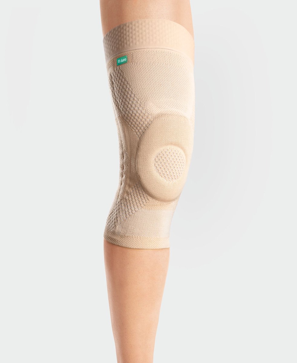 JuzoFlex Genu Xtra Wide 1810W kniebandage DF PLUS, Beige maat XL, per stuk