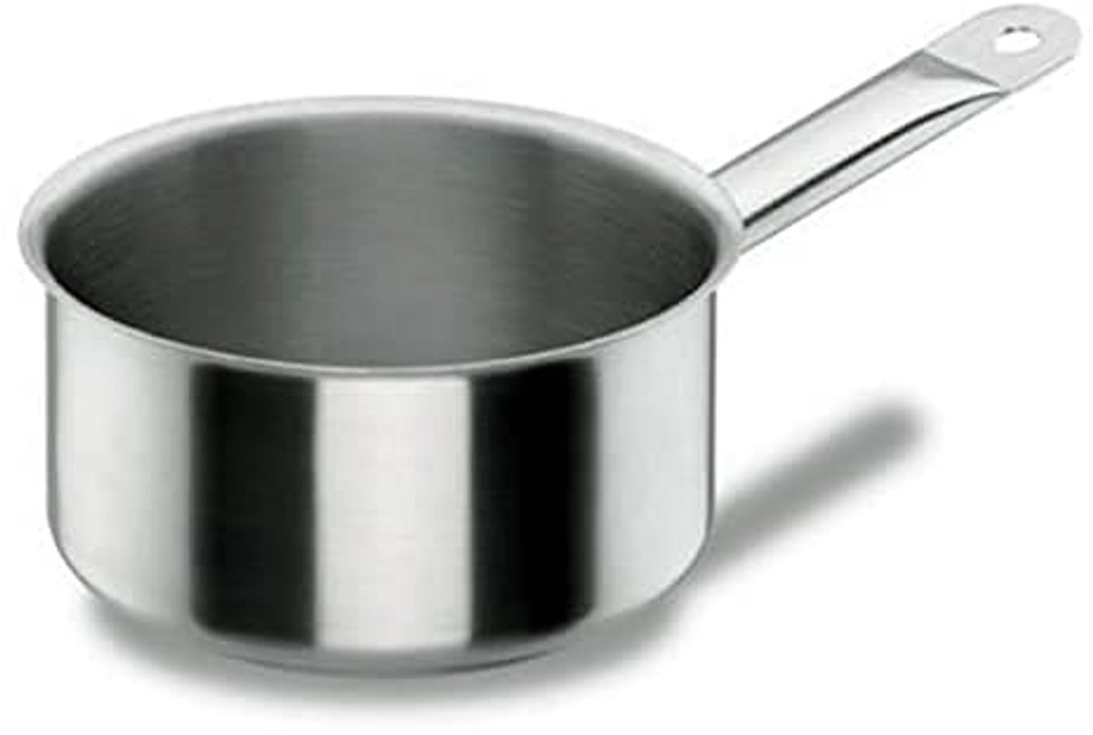Kookpan 12 cm - Professionele RVS Kookpan met Inductie en Oven Compatibiliteit