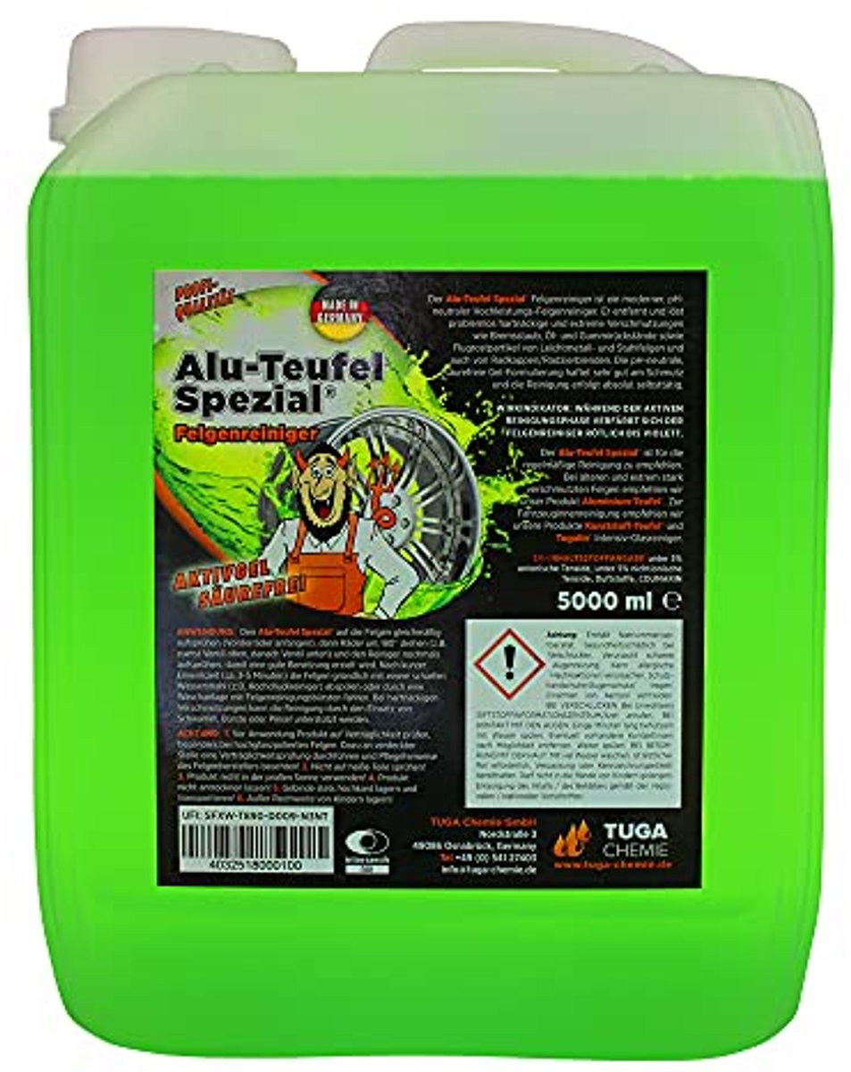Krachtige Velgenreiniger Gel - Actieve Gel voor Alle Velgen (1L & 5L)