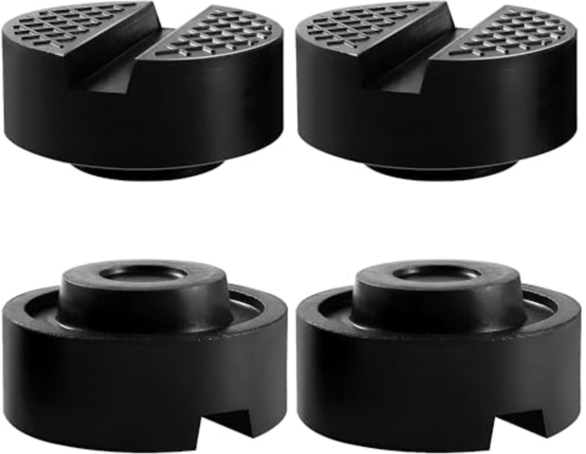 Universele Rubber Jack Pad - 4 Stuks voor Auto Veiligheid en Bescherming