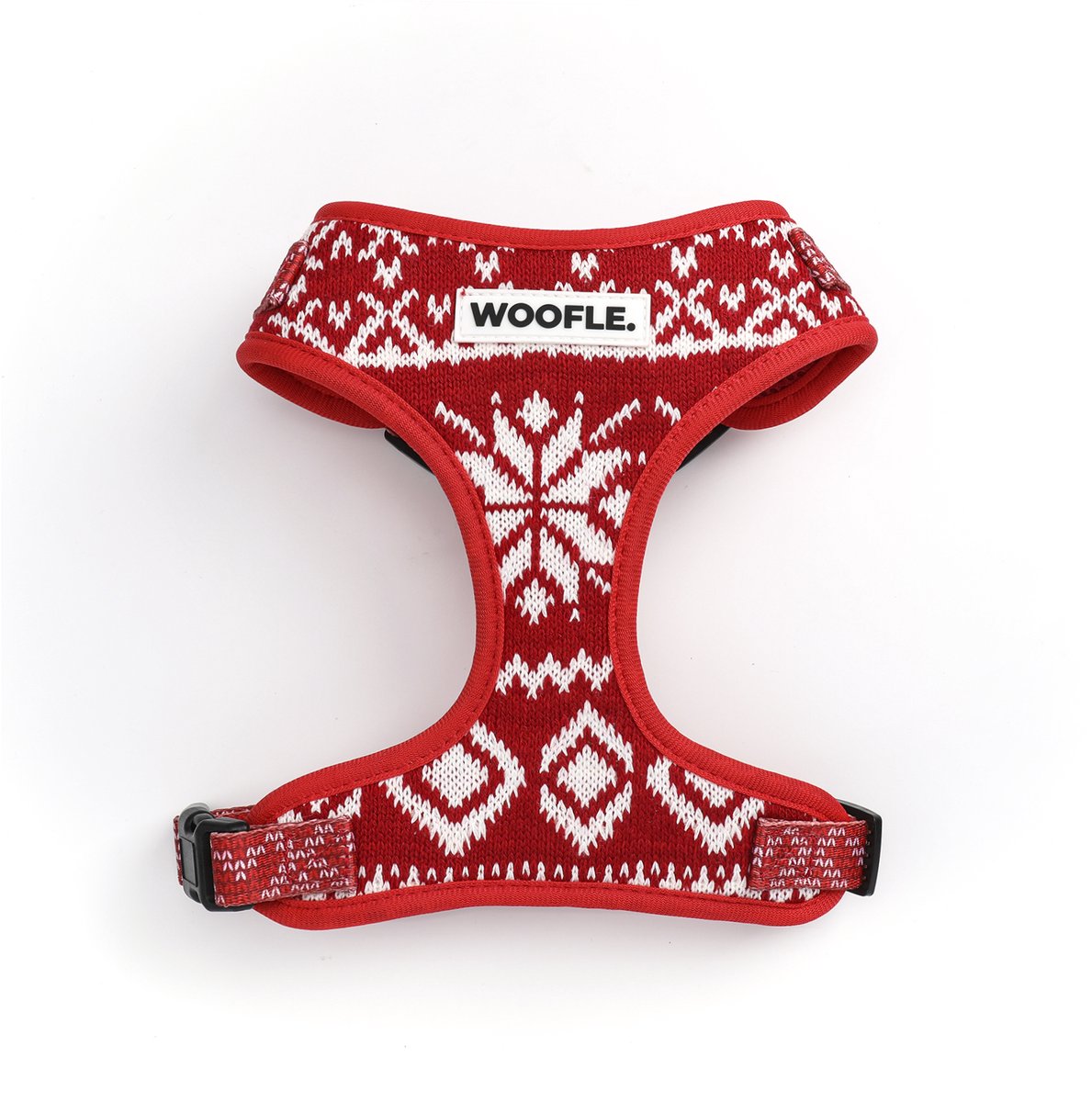 WOOFLE. - Hondentuigje - Merry Tail - Rood - Kerstmis - Limited Edition - Kerst - Maat XS