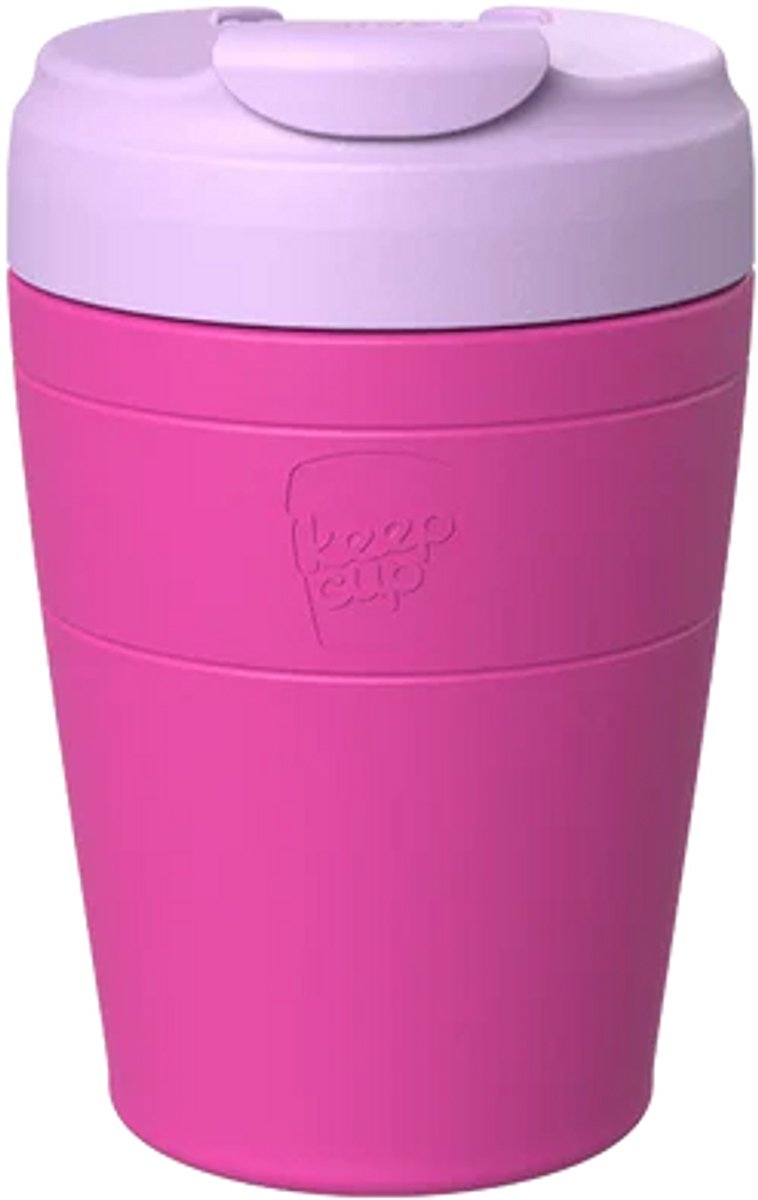 KeepCup Commuter Medium Fuchsia Lilac lekvrije koffiebeker