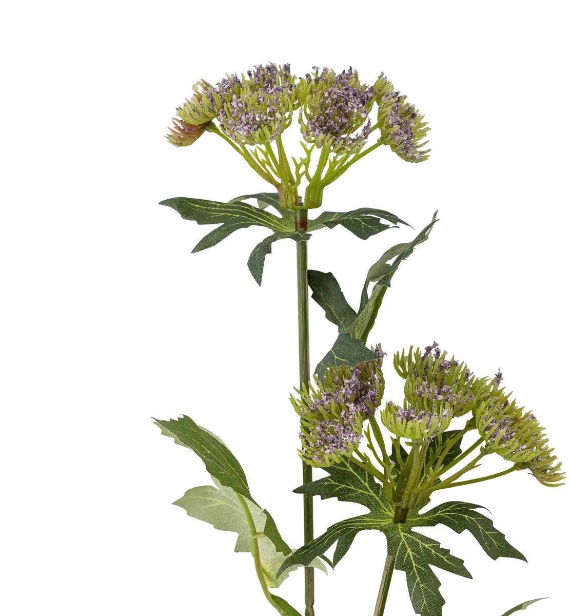 Hals kunstbloem paars