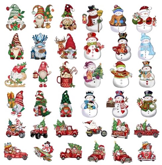 Kit Motif Noël Yard Art - Mrs. Chip Snowman 24x46 - Bonhomme De Neige En Bois