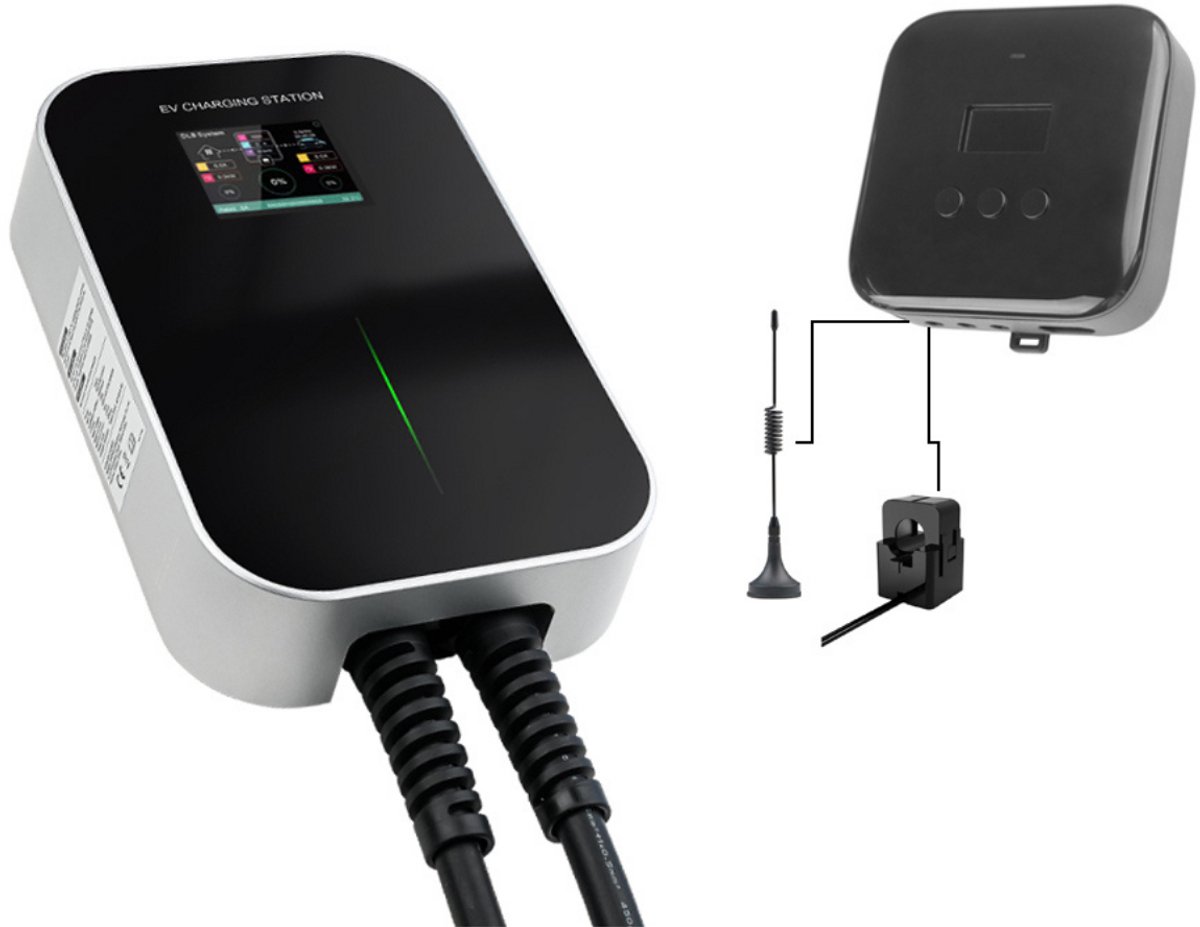 Besen Type 2 Laadpaal - 6 Meter Laadkabel - Load Balancing