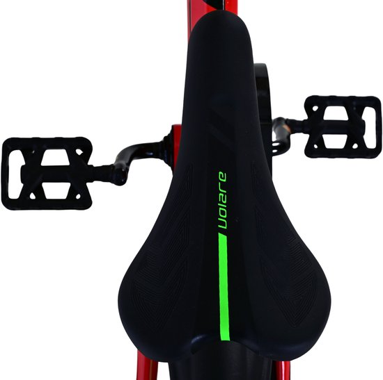 Volare Rocky Kinderfiets - Jongens - 14 inch - Rood van Volare — afbeelding 2