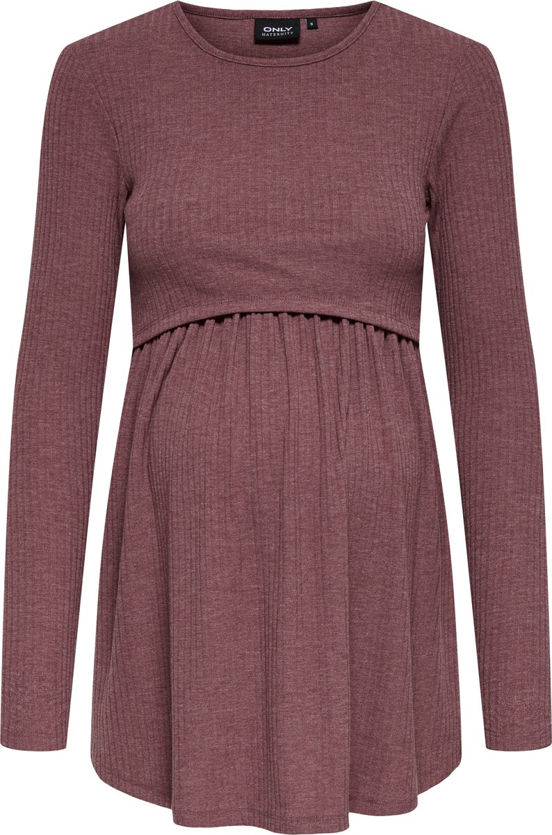 ONLY - OLMMALAYA BASE LS O-NECK NURSING TOP JRS - Dames - Blouses