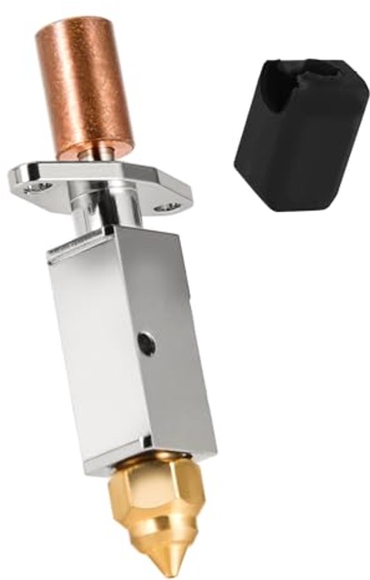 HIKUDIY 0,4 mm Kobra S1/Kobra S1 combo keramische hotend, extruder-printkop met 0,2 mm 0,6 mm gehard stalen mondstuk voor Anycubic Kobra S1/Kobra S1 Combo 3D-printer