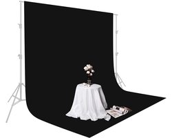 Foto Achtergrond 1.5x2m Professionele Opvouwbare Muslin Achtergrond voor Fotografie - Video's - Live Streaming - Online Vergaderingen