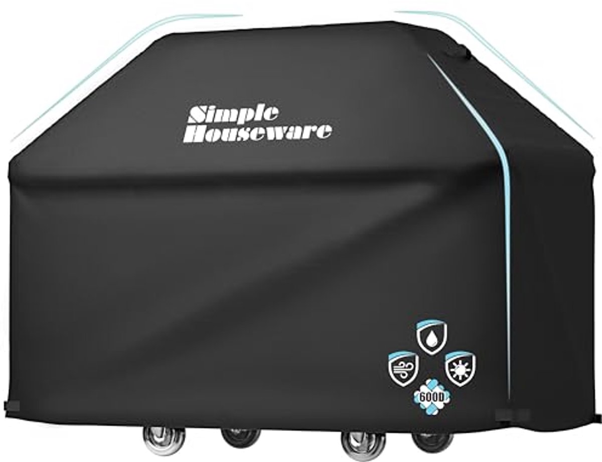 Waterdichte Heavy Duty BBQ Grill Cover 182,9 cm met UV-coating