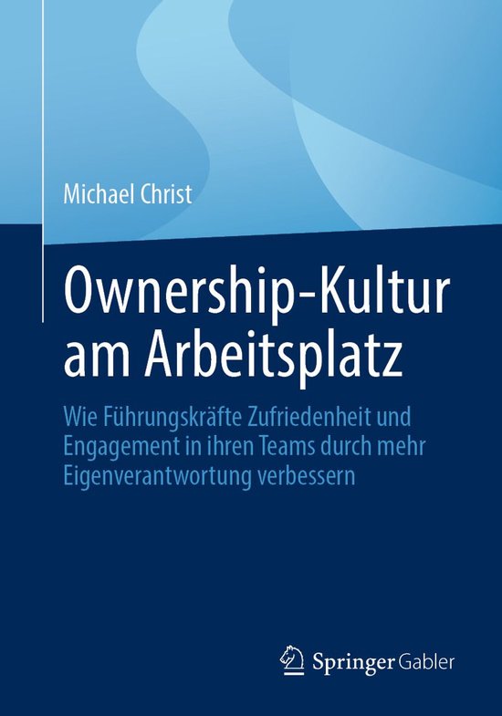 Business and Economics (German Language) - Ownership-Kultur  ... - cover