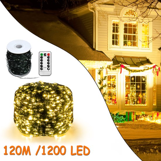 Nova Belle Cluster Kerstboomverlichting  1497 Cm   8 Functies Timer 768 Led 17103696