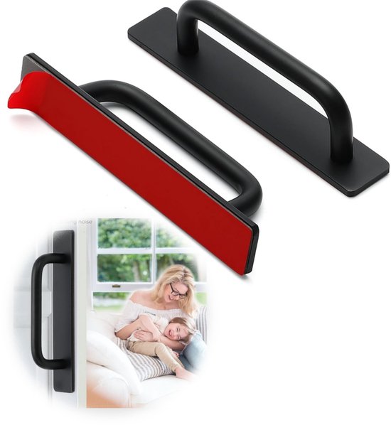 CcHhyyt Pack of 2 Self Adhesive Handles, Cabinet Handles, Door Handles, Drawer Knobs, Handles for Sticking, Metal Handle, Zinc Alloy Furniture Handle