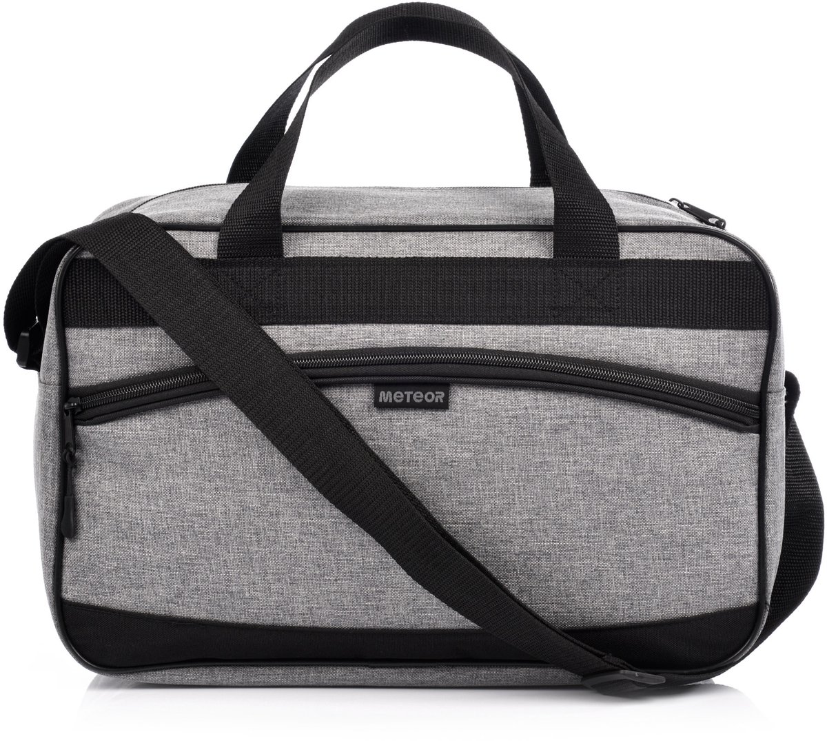 Meteor Lokman - Fitness tas - Sportuitrusting - Ideaal voor sportschool en training - Grijze Melange