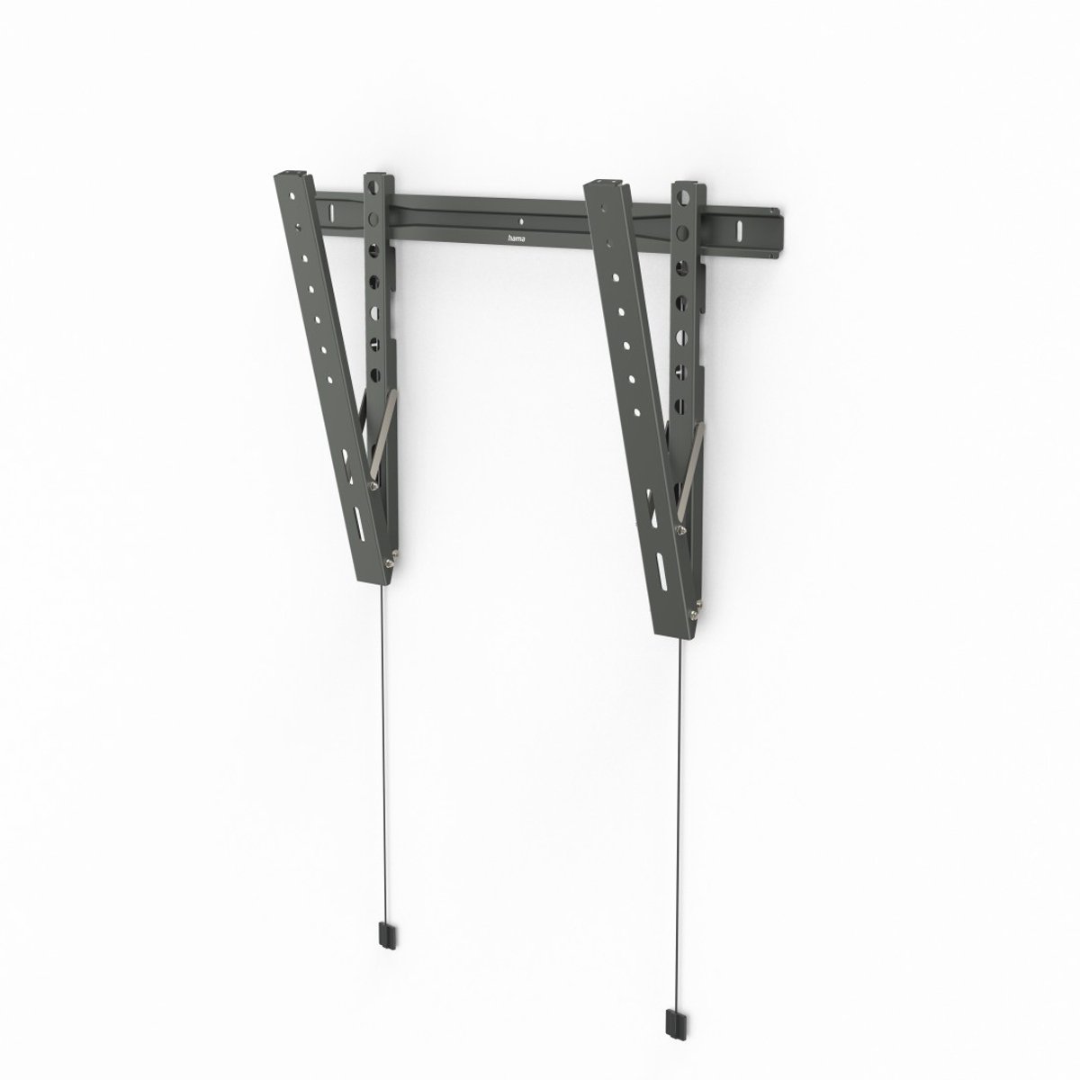Hama Tv-muurbeugel TILT Ultraslim, 229 cm (90), 600x400, plat Antraciet