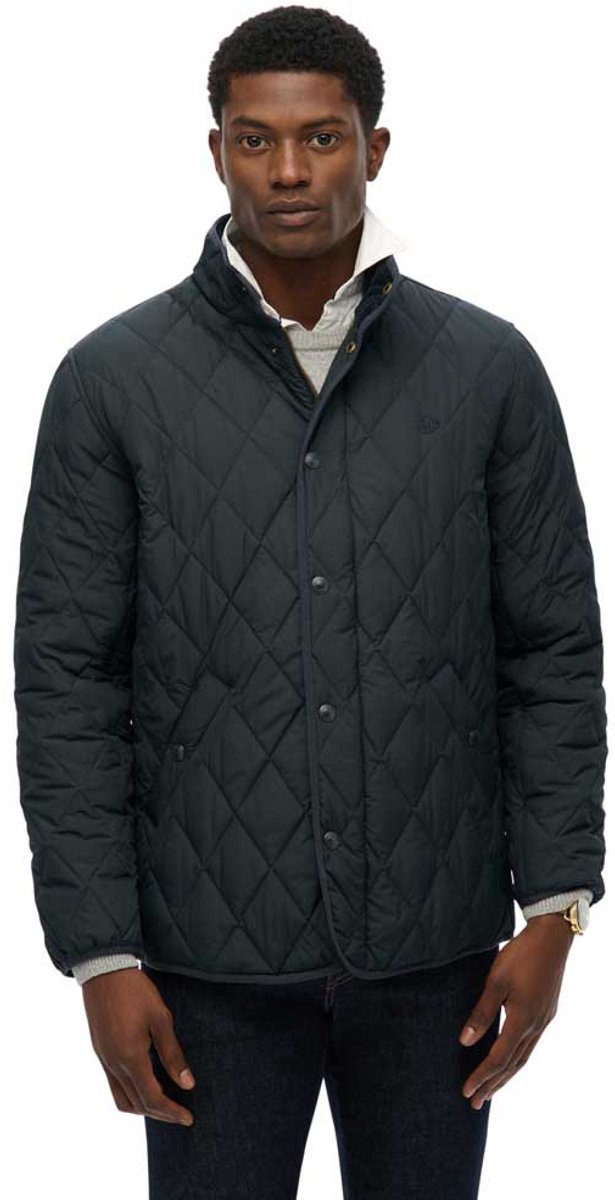 Superdry Gewatteerde Estate Jas Heren Gewatteerde jassen Marineblauw