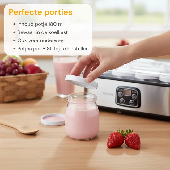 1400ml Ultimate Probiotic Yogurt Maker Machine with Adjustable